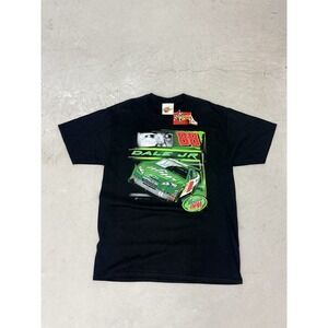 Vintage Dale Earnhardt Jr #88 Mountain Dew NASCAR Racing T-Shirt - Men's Large